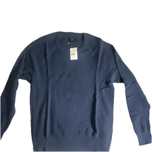 Men's Navy Crewneck Sweater - Classic Casual